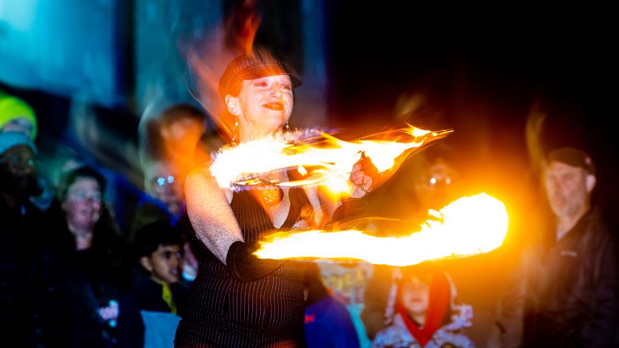 <who>Photo Credit: Gord Goble</who> Scene from prior Ignite the Arts
