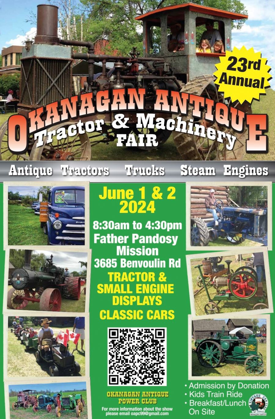 <who> Photo Credit: Okanagan Antique Power Club