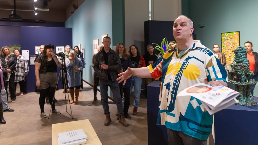 <who>Photo Credit: Gord Goble</who> Scene from prior Ignite the Arts