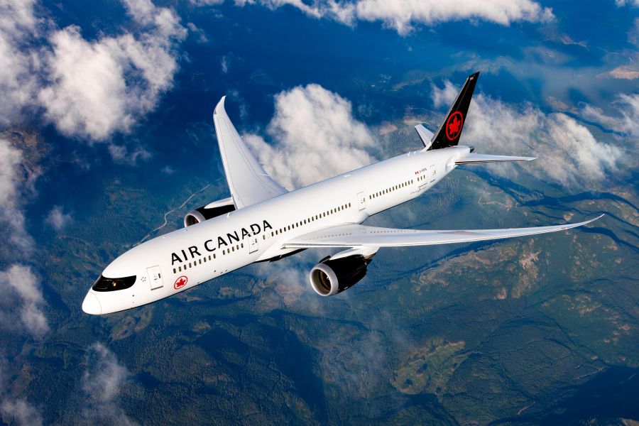 <who>Photo credit: Air Canada</who>Air Canada flies to fives destinations in France -- Paris, Lyon, Nice, Toulouse and Nantes.
