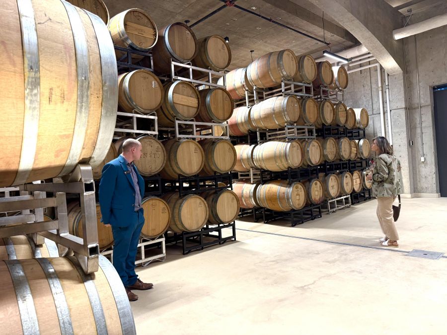 </who>Barrels from France, the US and Hungary.