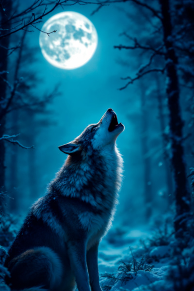 <who>Photo credit: Image designed by Freepik www.freepik.com</who>Tonight's wolf full moon has been upgraded to a supermoon because it will appear closer and brighter.