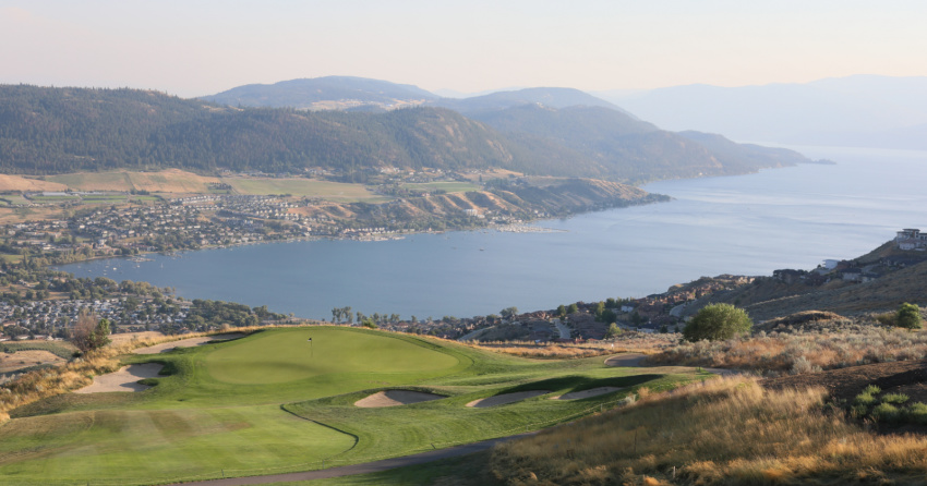 <who>Photo credit: The Rise Resort</who>The view from The Edge restaurant's patio.