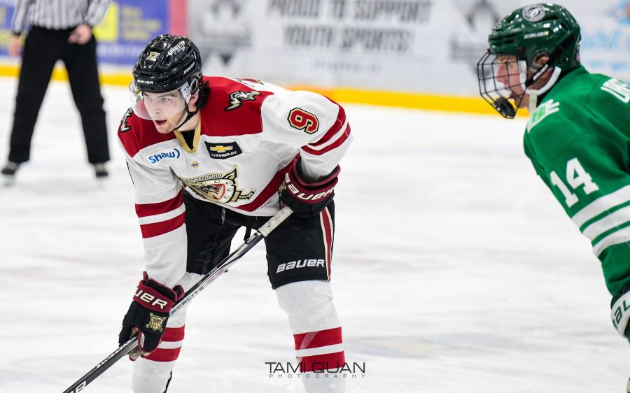 <who> Photo Credit: Tami Quan Photography</who> Jack Pridham recently left the BCHL's West Kelowna Warriors to play for the Kitchener Rangers of the Ontario Hockey League.