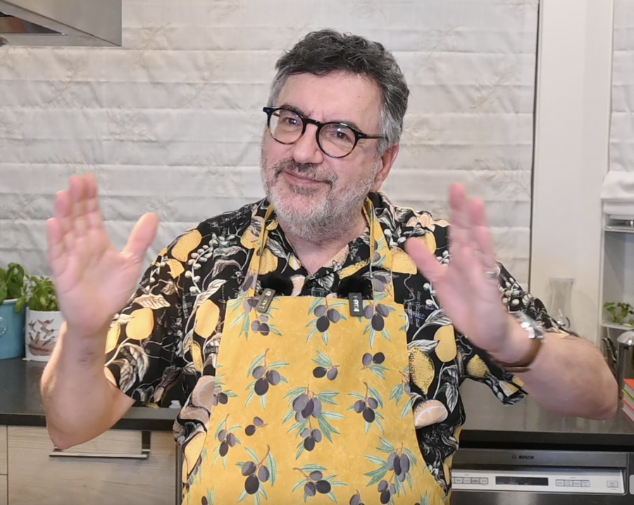 </who>Don Genova on a video shoot.