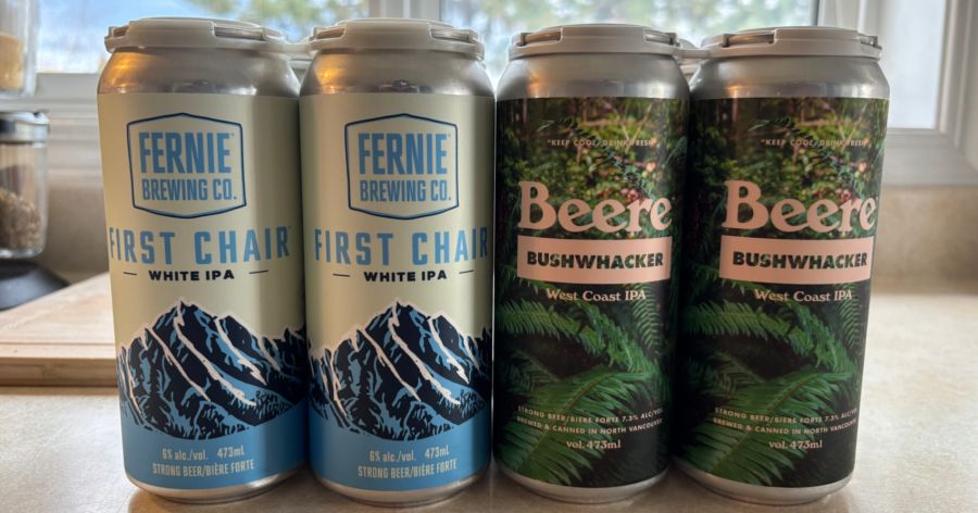 <who>Photo Credit: NowMedia</who>My newly-acquired four-packs on my kitchen counter, shortly before consumption.