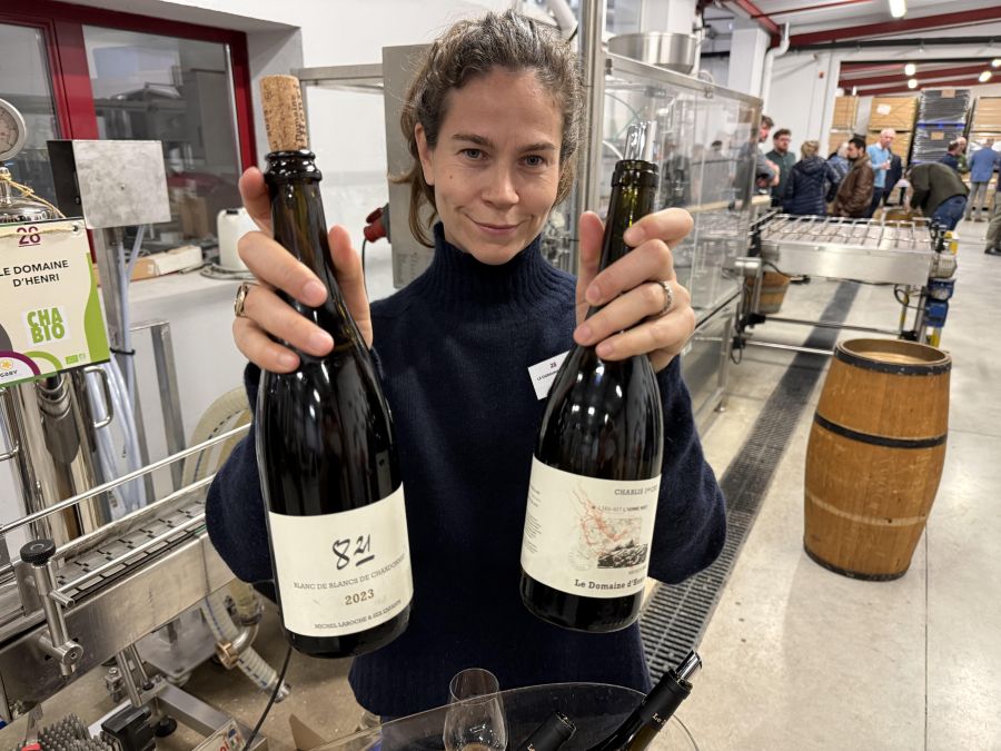 </who>Photo credits: Steve MacNaull/NowMedia Group</who>Margaux Laroche is the seventh generation owner and winemaker at Le Domaine D’Henri in Burgundy’s Chablis region.