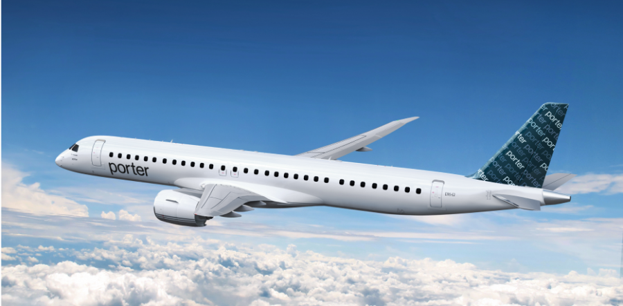 </who>On Wednesday, Porter Airlines will start flying Kelowna-Toronto, five times a week.
