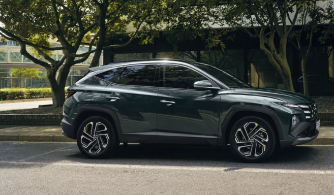 <who>Photo credit: Hyundai</who>The compact SUV Tucson is one of Hyundai's bestsellers.