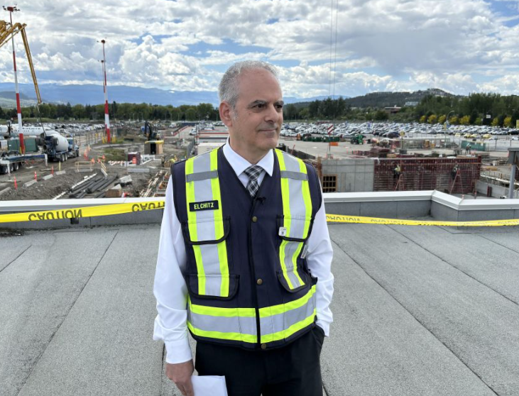 <who>Photo credit: NowMedia Group file</who>Phillip Elchitz is the director of operations and innovation at Kelowna International Aiport.