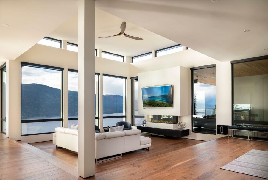 <who>Photo credit: All Elements</who>The great room of the Shayler Road home, which All Elements built.