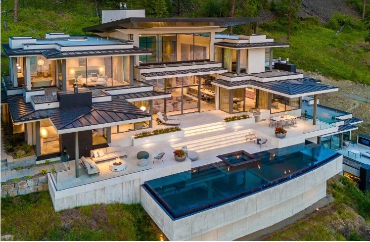 <who>Photo credit: Sotheby's</who> Mont des Cieux is listed for sale for $15,950,000 by the Benedet & Ross Group of Sotheby's International Realty in Kelowna.
