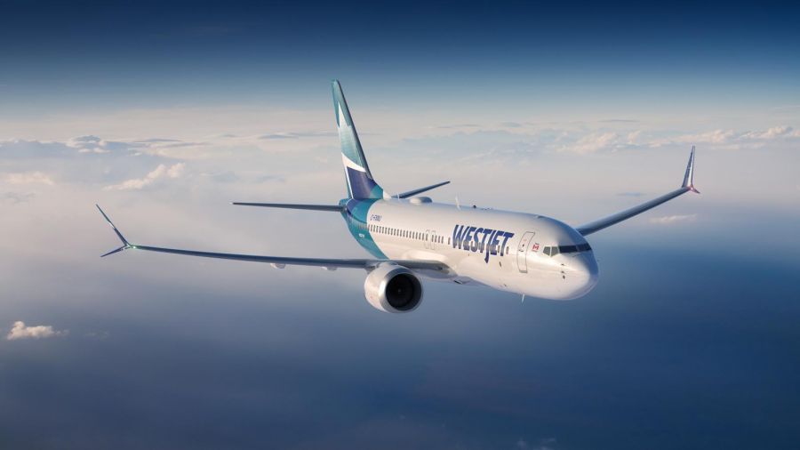 <who>Photo credit: WestJet</who> WestJet flies in and out of Kelowna and Victoria airports more than any other airline.