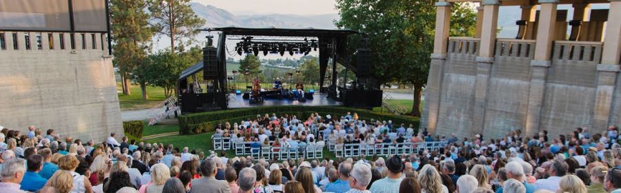 </who>The concerts will be at the winery's 900-seat amphitheatre, pictured here at dusk and in the dark.