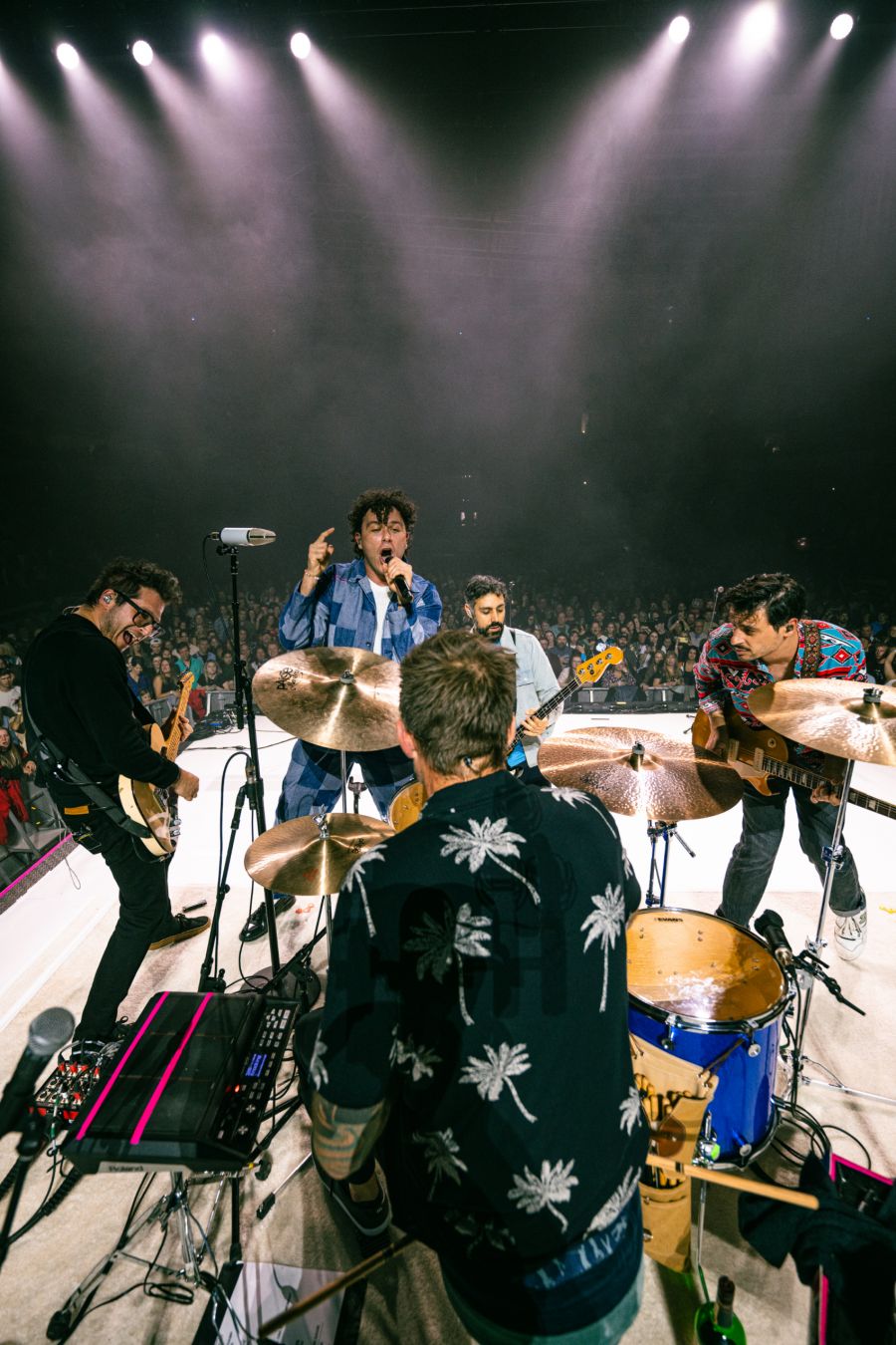 <who>Photo Credit: Contributed - Nathan Nash</who>Arkells live in concert.