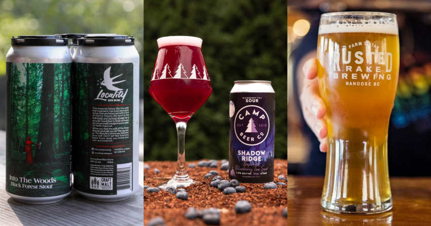 <who>Photo Credit: Facebook</who>(L to R) Locality Brewing, Camp Beer and Rusted Rake Brewing all won gold at the 2025 Canada Beer Cup.