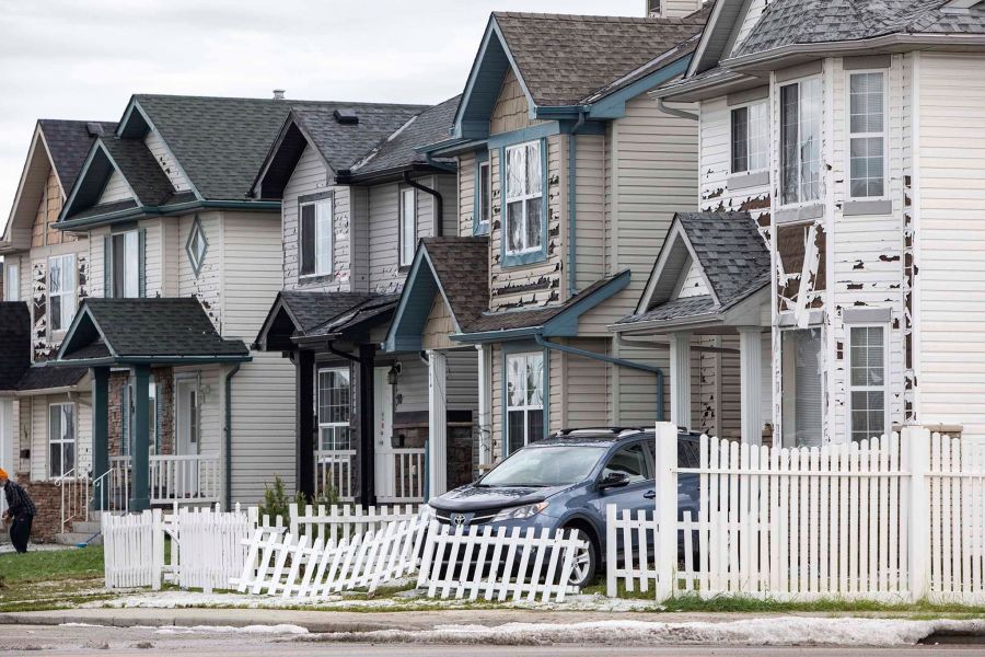 <who> Photo Credit: City of Calgary </who> The damage caused by the August hailstorm.