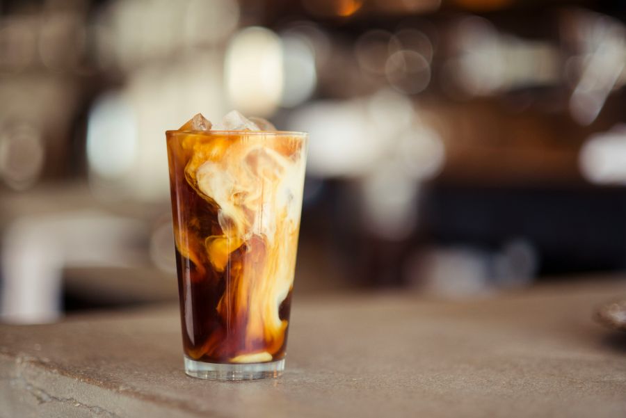 <who>Photo credits: Demi DeHerrera and Rachel McDermott</who>Two more photos of iced vanilla lattes because they are Canada's favourite.