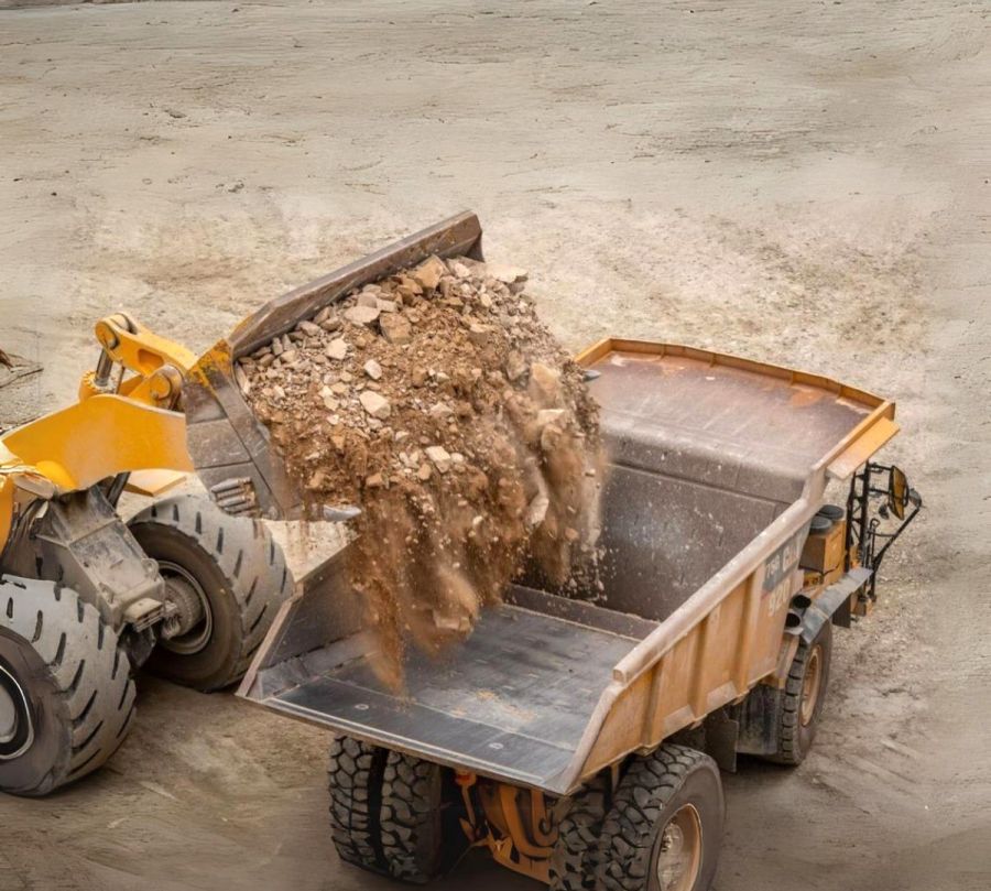 <who>Photo credit: Gravel BC</who>This photo from Gravel BC shows some gravel pit operations.