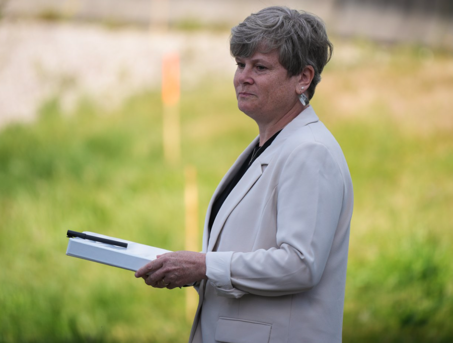 <who> Photo credit: Canadian Press </who> Josie Osborne.