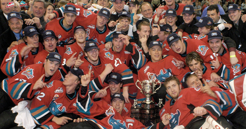 <who>Photo Credit: CHL</who>The Kelowna Rockets won their lone Memorial Cup title as the host team in 2024 and they'll be looking to repeat history 22 years later.