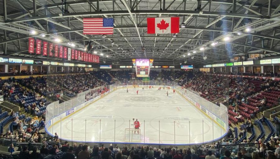 <who>Photo Credit: KelownaNow</who>Prospera Place will need upgrades if the Rockets want to host the 2026 Memorial Cup.