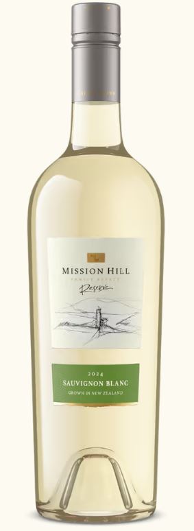 </who>Mission Hill 2024 Reserve Sauvignon Blanc ($26). Made at the West Kelowna winery of juice from New Zealand.