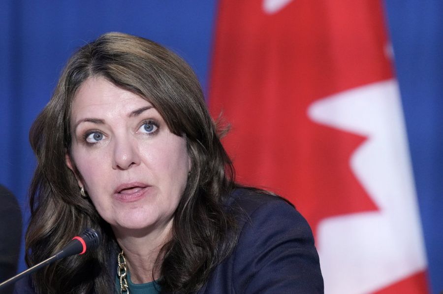 <who>Photo Credit: Canadian Press</who>Alberta Premier Danielle Smith