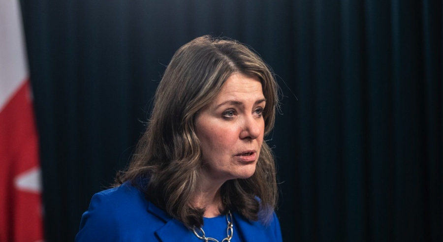 <who> Photo credit: Canadian Press </who> Danielle Smith.