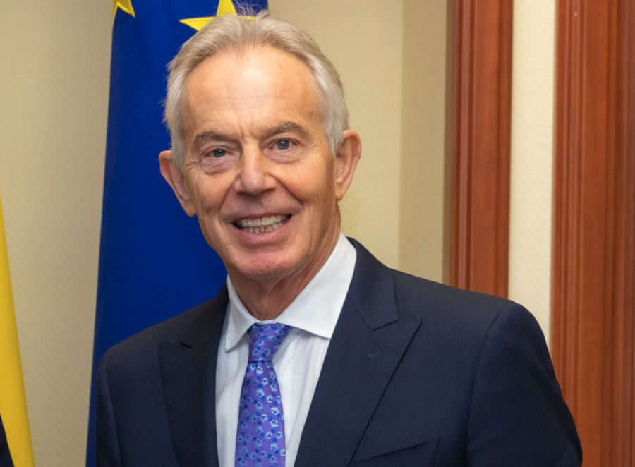 <who> Photo credit: Tony Blair Institute </who> Tony Blair.
