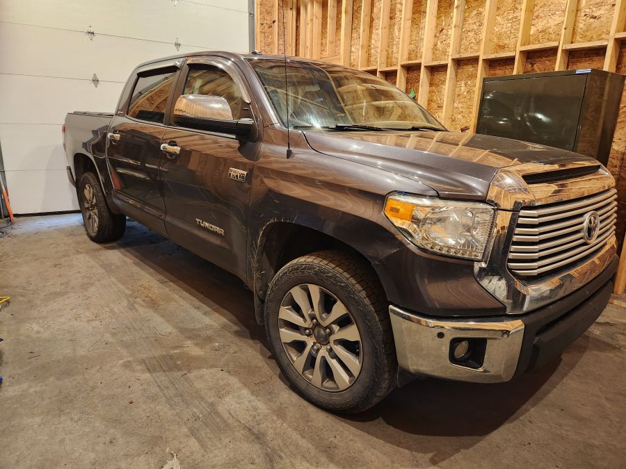<who>Photo Credit: RCMP</who>The 2017 Toyota Tundra involved in the fatal incident.