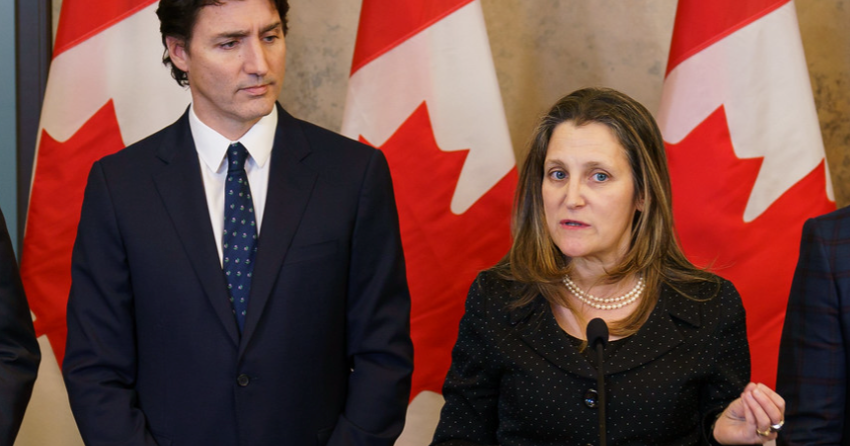 <who> Photo credit: PMO </who> The prime minister and finance minister in 2023.