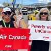 <span style="font-weight:bold;">VIDEO:</span> Flight cancellations racking up at Kelowna airport as flight attendant strike escalates