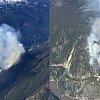 <span style="font-weight:bold;">UPDATE:</span> Wildfire beside Hwy 1 near Hell's Gate remapped at 27 hectares