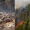<span style="font-weight:bold;">UPDATE:</span> Structures destroyed as Ainslie Creek wildfire explodes to 17,000 hectares