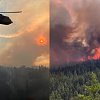 <span style="font-weight:bold;">UPDATE:</span> Windy day fuels up to 2 km growth on parts of Summerland wildfire perimeter