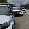 Police search for driver after another BC highway overpass strike