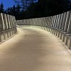 Mercedes drivers fined for driving on new BC pedestrian bridge to take photos