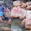 ‘Not appropriate’: Police investigating tribute graffiti in BC provincial park after drowning