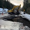 Work continues to repair 'extensive damage' to Hwy 3, timeline to reopen is unknown