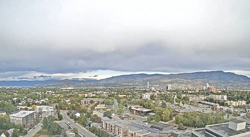 Kelowna weather: Chance of thunderstorms, strong winds, high of 17ºC