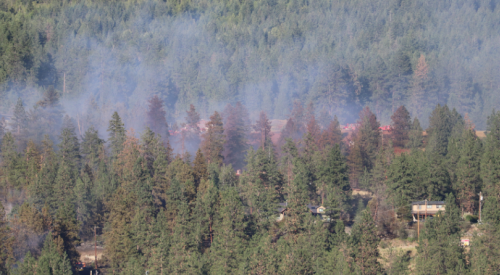 UPDATE: Evacuation alerts rescinded for properties near Kelowna Airport
