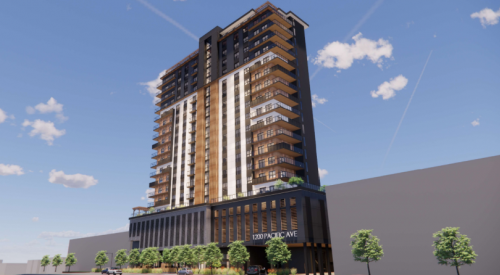 Developer submits new plans for a 20-storey tower in the Capri-Landmark area