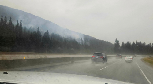 Mine Creek wildfire now being held at 2,900 hectares thanks to cooler weather