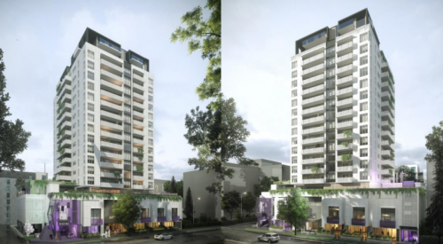 19-storey tower approved for Coronation Avenue with 140 units and a childcare facility