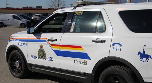 RCMP investigating after stolen truck backs into Kamloops business