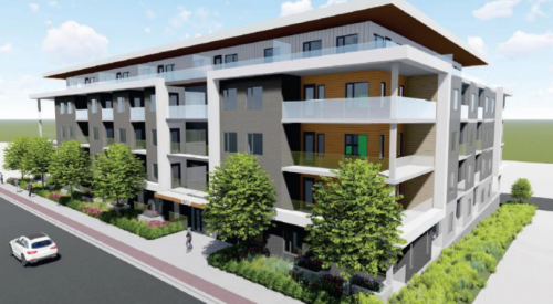 Kelowna staff recommend approval for 6-storey building with 99 units on Glenmore Drive