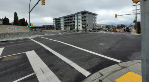 West Kelowna intersection reopens Friday after $4M safety overhaul