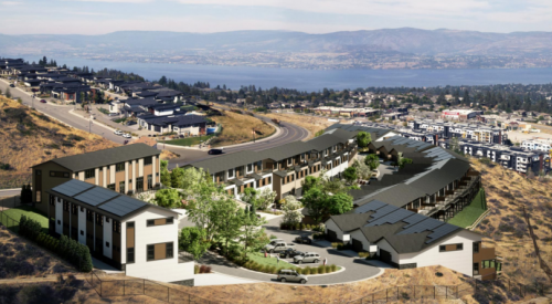 Kelowna council supports Upper Mission townhouse project despite calls for bigger play space