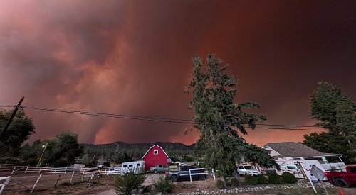PHOTOS: Massive wildfire just west of Summerland triggers widespread evacuations, fear